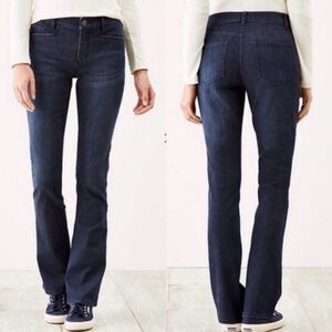 J. Jill Smooth Fit Barely Boot Cut Mid Rise Jeans. Women’s 8 Petite